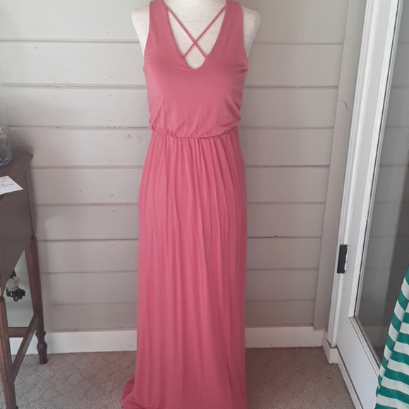 Lush Maxi Dress XS Pink - Picture 4 of 7